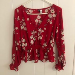 Floral blouse